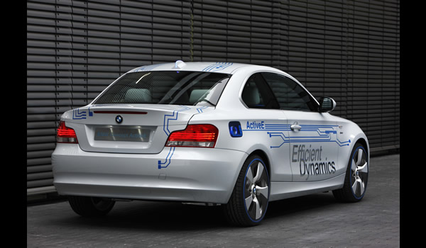 BMW 1 Series ActiveE Electric propulsion Concept 2010  rear